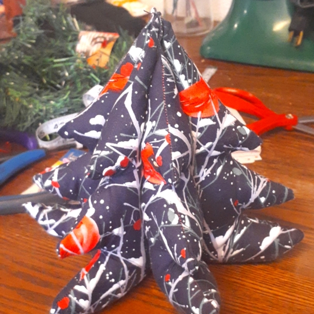 8"Hx9"W Stuffed Holiday Decor